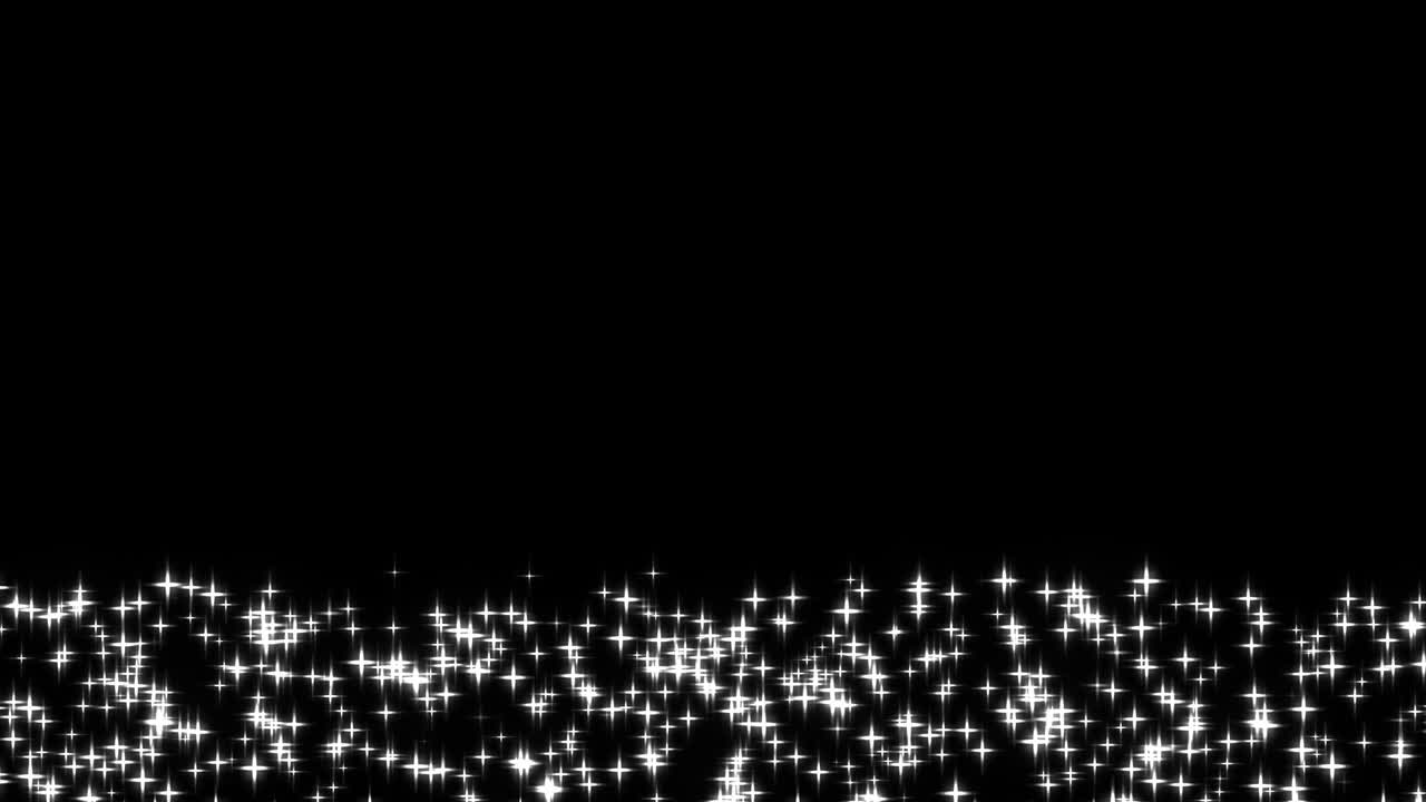 Materiale video scintillante e semplice basato su telop