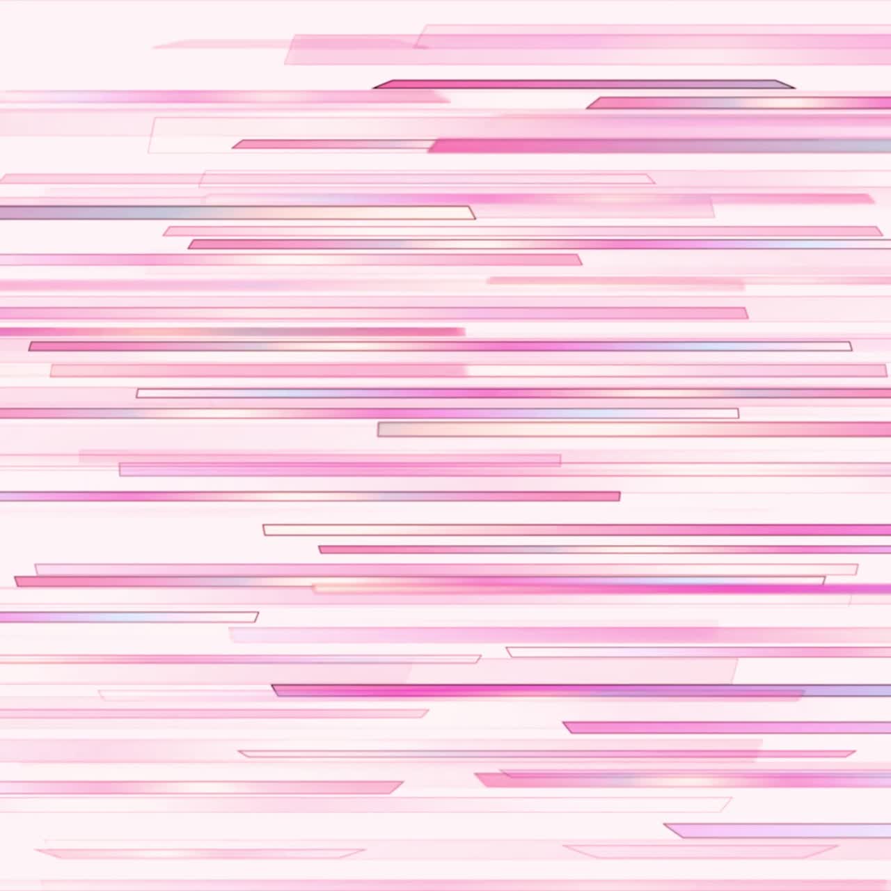 Sfondo animato dinamico astratto con linee orizzontali rosa