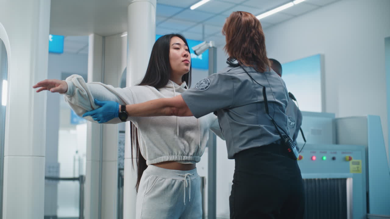 control de seguridad del aeropuerto