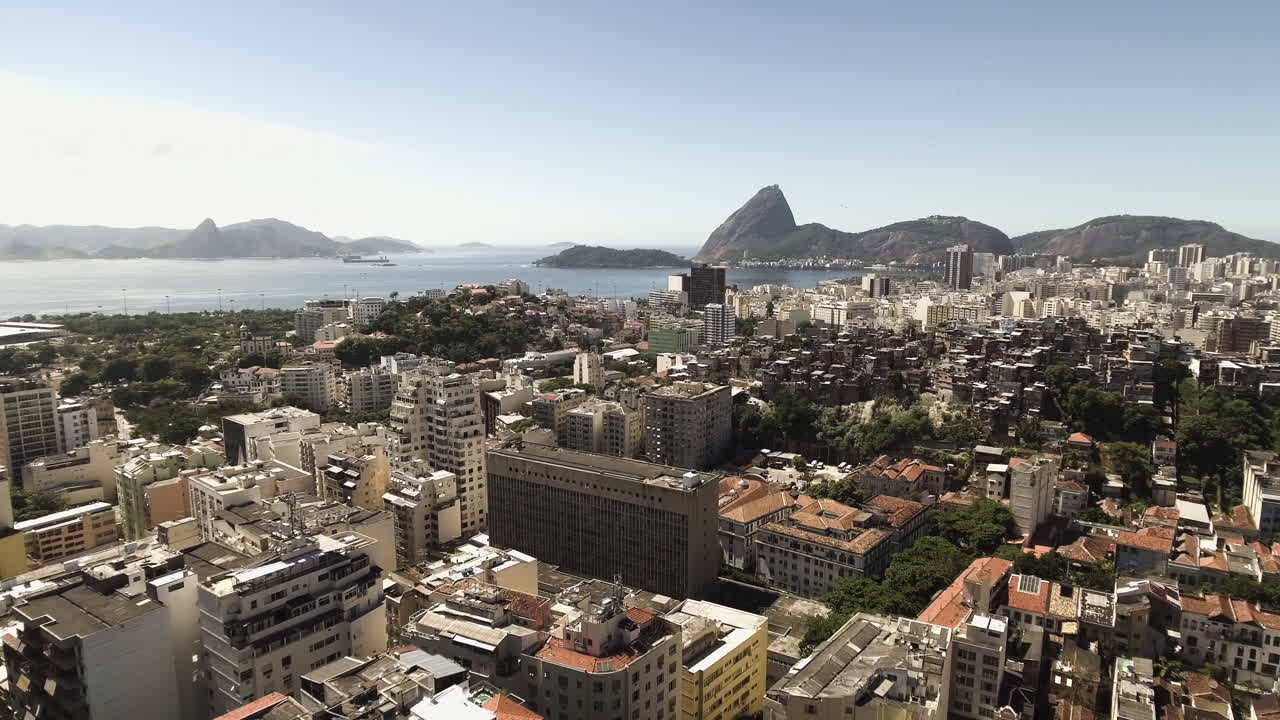 Aerial View of Rio de Janeiro Cityscape