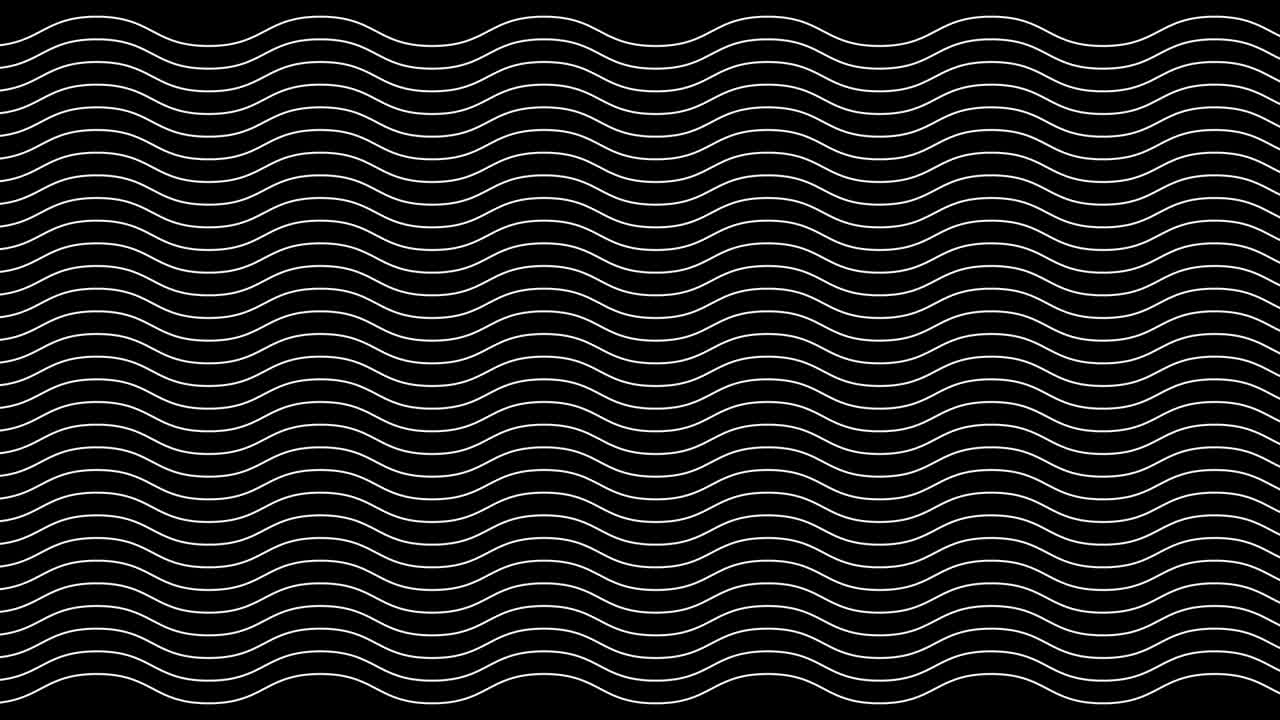 animación de gradiente de onda de 4k.. patrones geométricos futuros fondo de movimiento. renderizado en 3d.