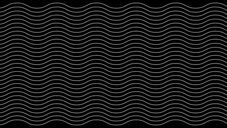 4k wave gradient animation.. future geometric patterns motion background. 3d rendering.