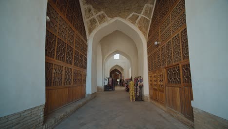 Trading-dome-in-Bukhara-Uzbekistan,-Silkroad