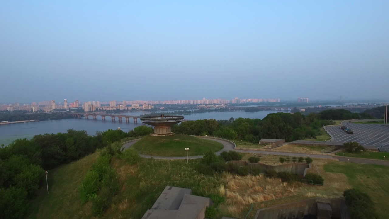 우크라이나의 공중 풍경