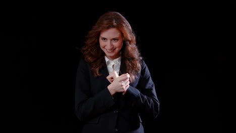 a caucasian businesswoman has her money and her secret money stolen