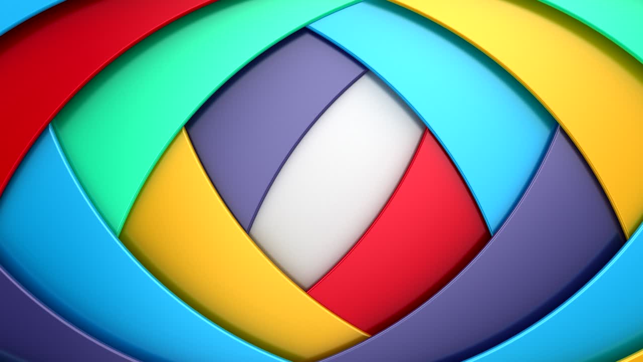 애니메이션 기하학적 모양 배경