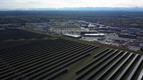 solar powe plant in the city boundaries