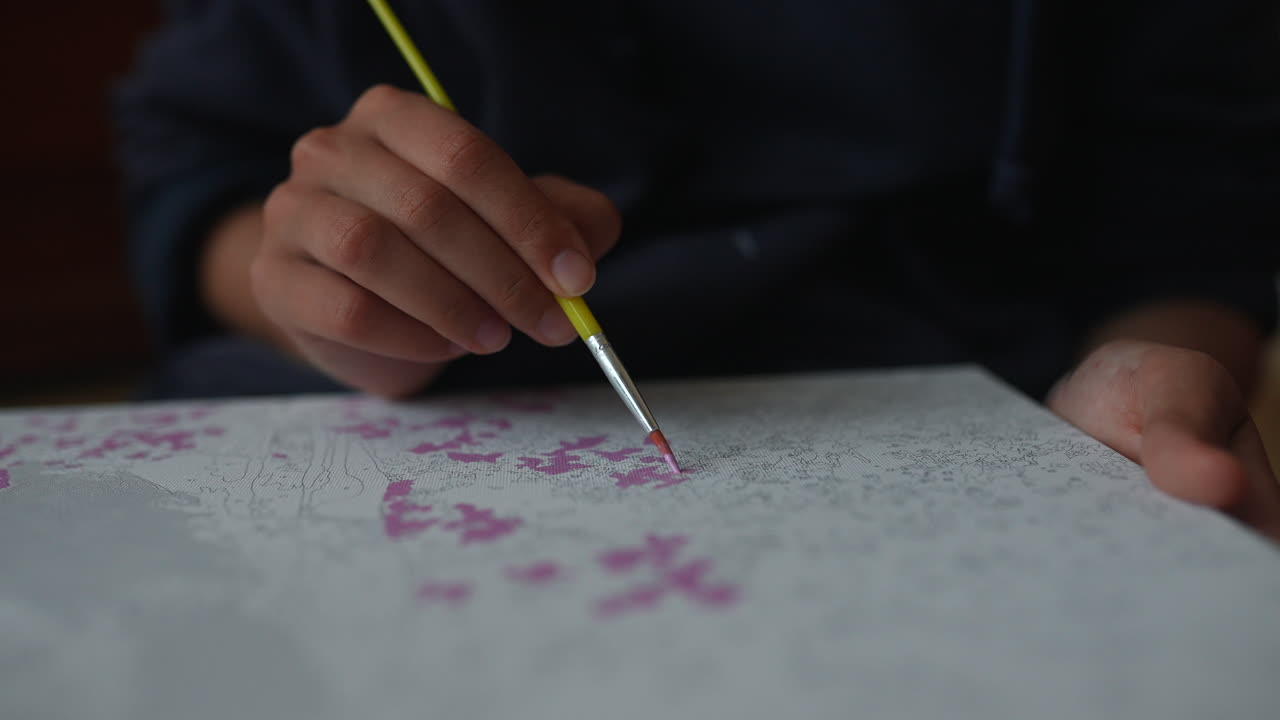 숫자로 그림을 그리는 사람