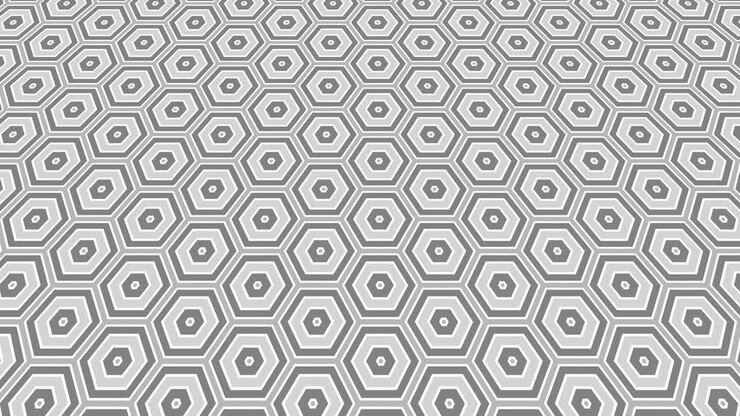 Graphic Pattern in Black and White that tilts up and moves.