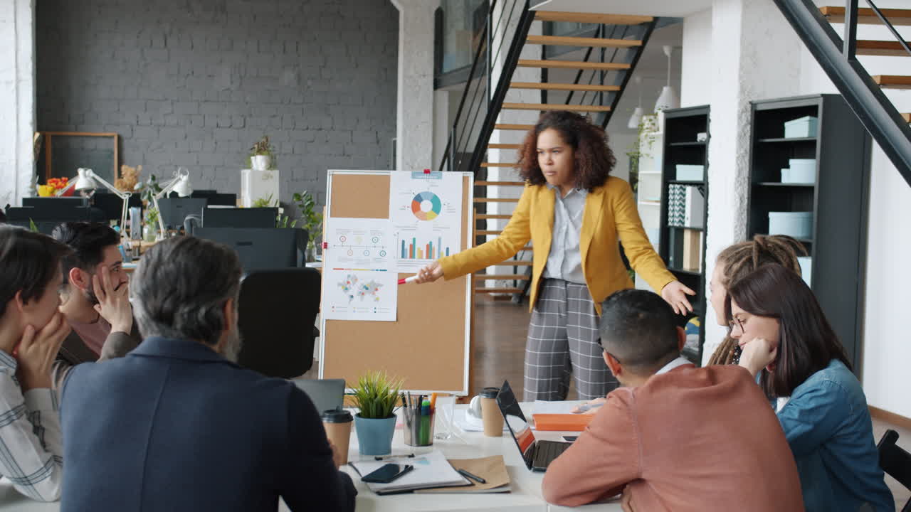 reunión de presentación de negocios