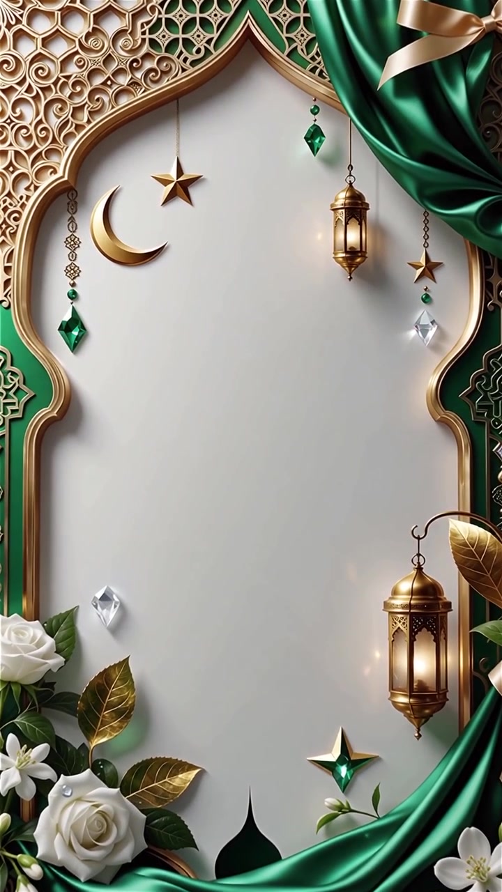 Compleanno del Profeta Maometto Mawlid al-Nabi Sfondo Islamico