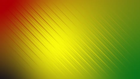 gradiente de 4 colores forma de línea en movimiento fondo efecto visual títulos de introducción que se desvanecen lentamente animación gráficos en movimiento partículas sin costuras rojo amarillo verde