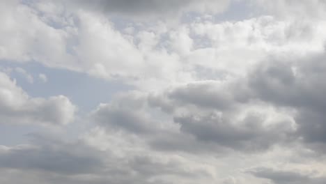 lapso de tiempo en la nube, tormenta, clima tormentoso, temporada de primavera