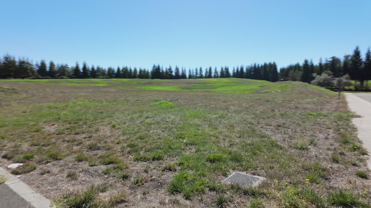 Walking paths surrounding Weill Hall highlight the blend of greenery, open space, and cultural architecture