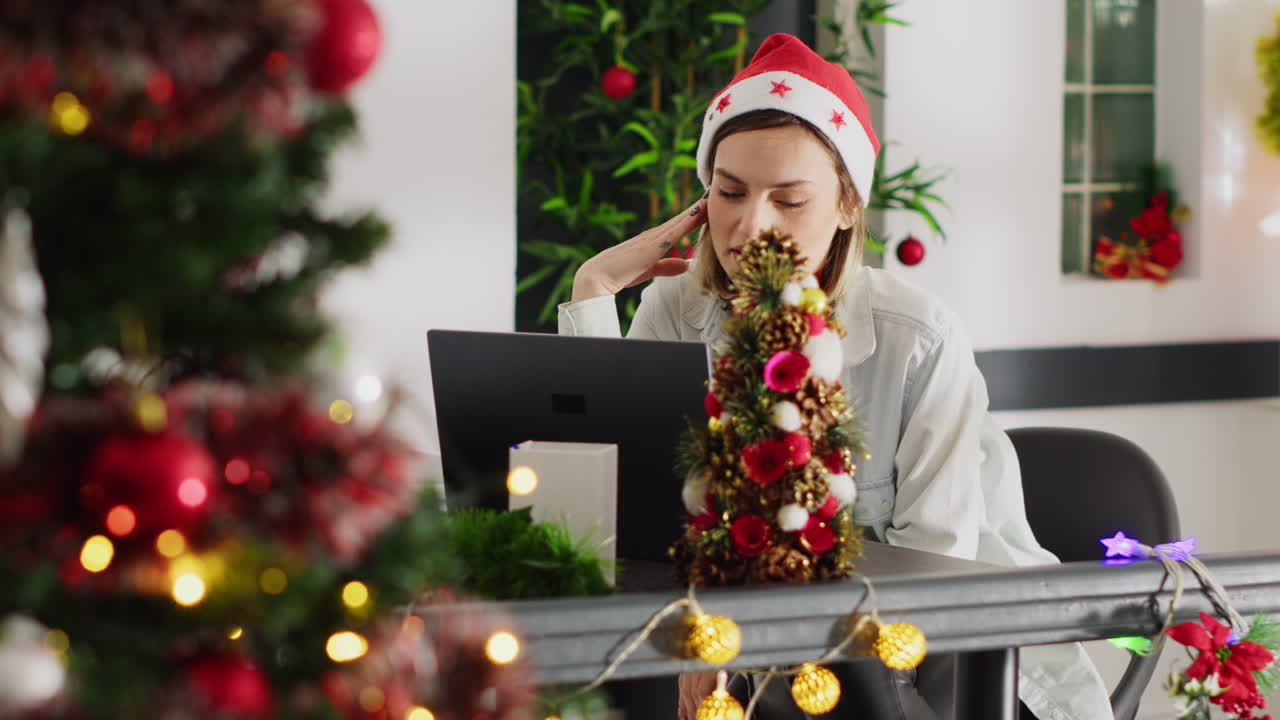 Festive Office Christmas Decorations