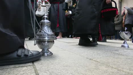 Religious Procession with Penitents