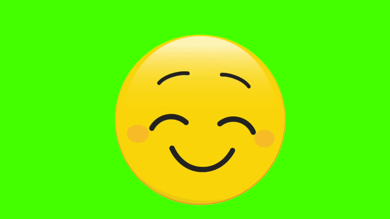 12 emoticons. Happy, love, laugh, sad, angry ,tongue and winking,