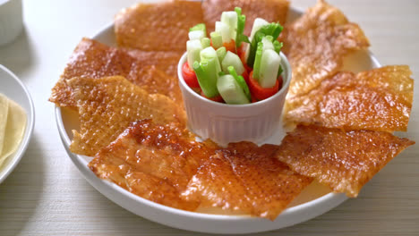 peking duck - chinese food style