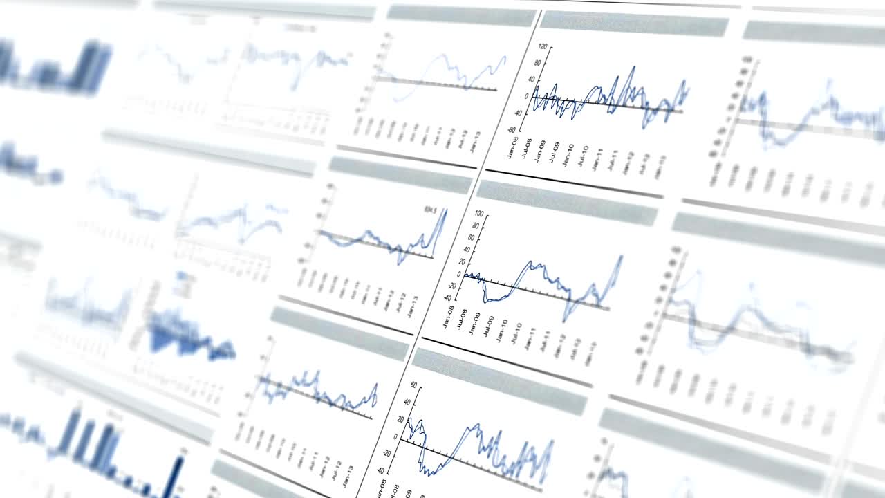 주식 시장의 추세입니다.