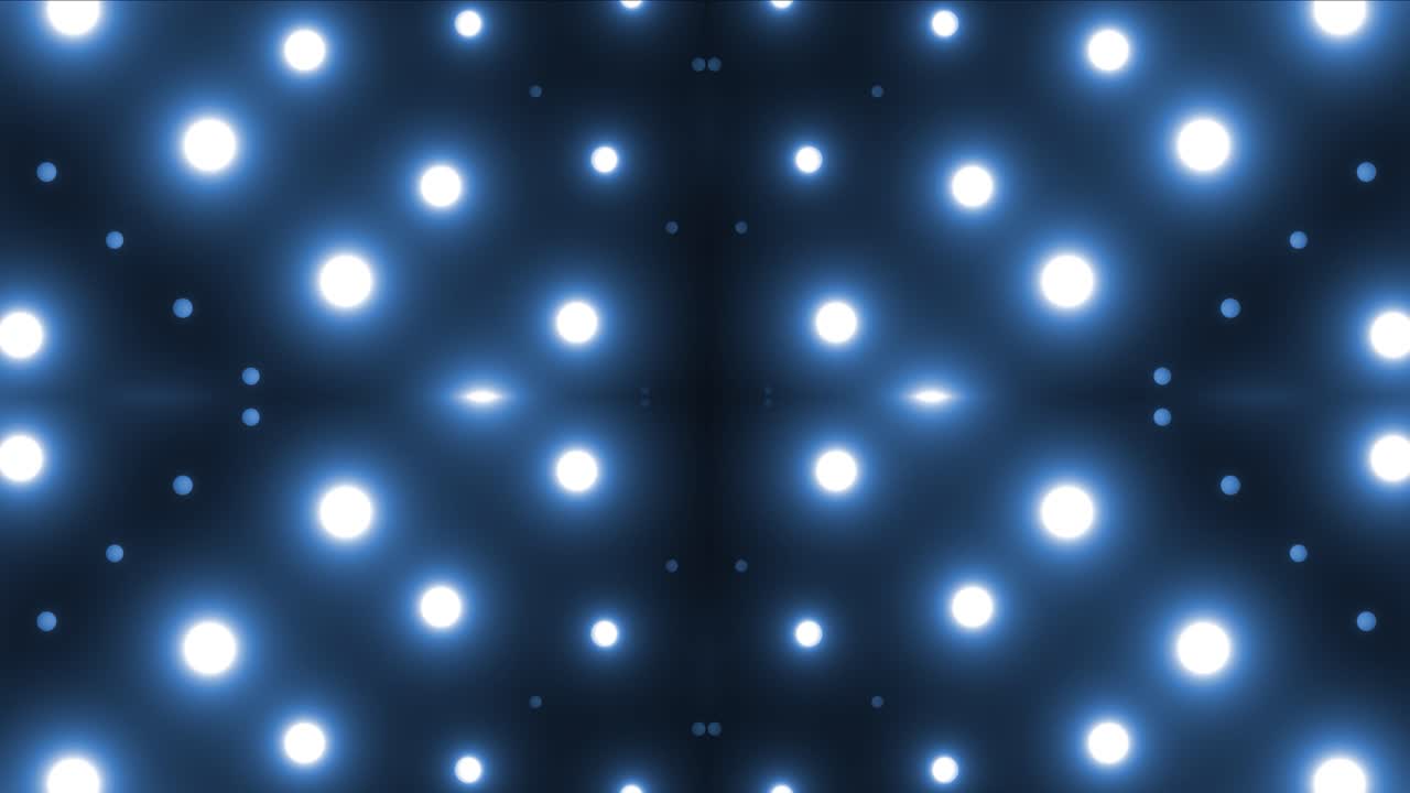Abstract Glowing Light Pattern