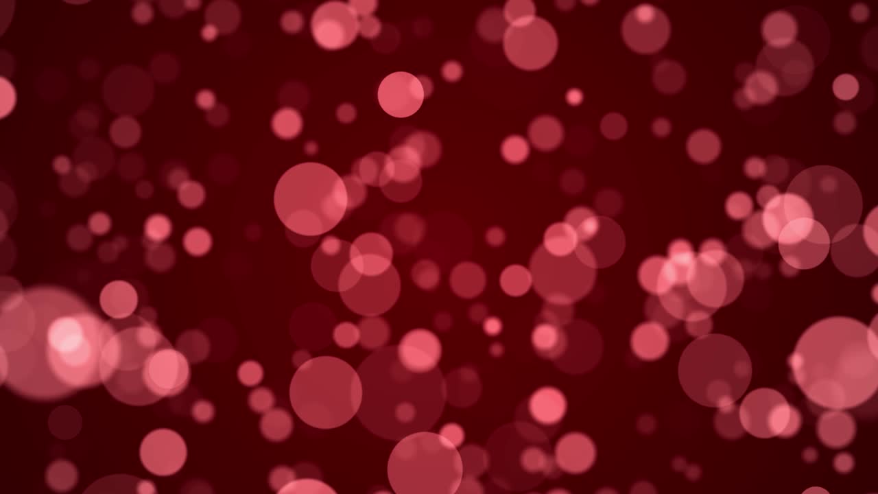 animación abstracta de partículas voladoras de colores en el fondo