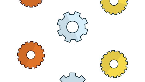 gears machine settings setup pattern