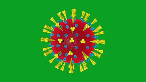 Hintergrund-Des-Grünen-Hintergrunds-Des-Coronavirus