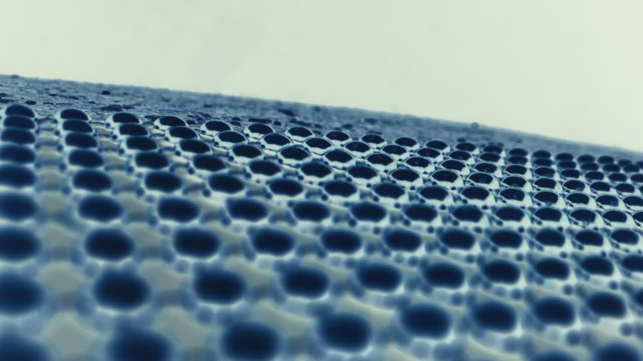 Microscopic View of a Structured Surface