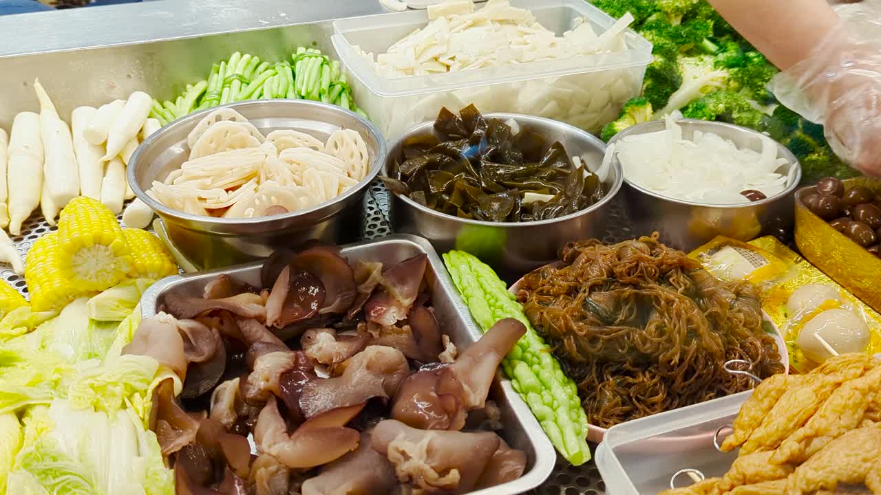 Taiwanese Salty Chicken Fresh Veggies and Authentic Street Food