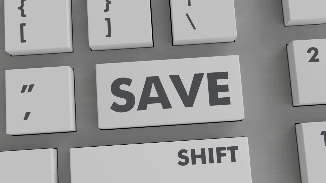 SAVE BUTTON PRESSING ON KEYBOARD