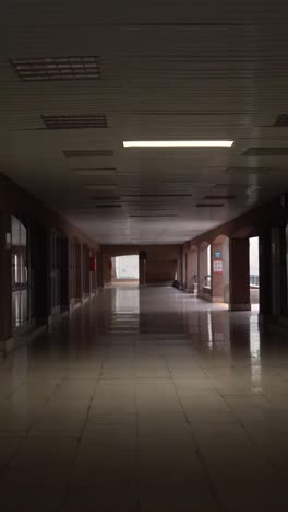 empty indoor corridor