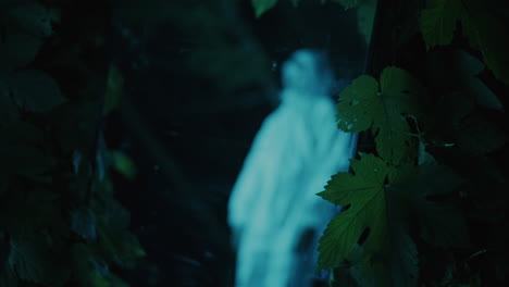 mysterious figures in a gloomy setting