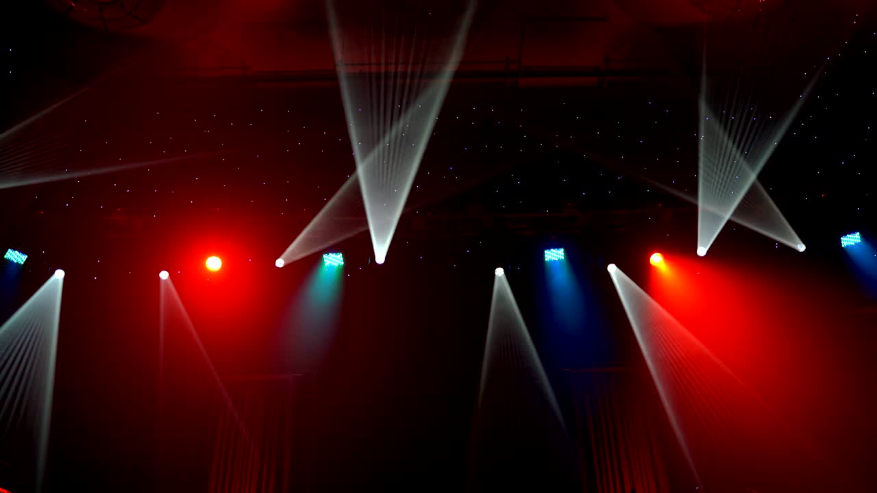 Spot Lights Background Loop