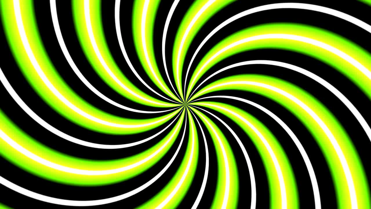 bucle de fondo de movimiento de neón espiral