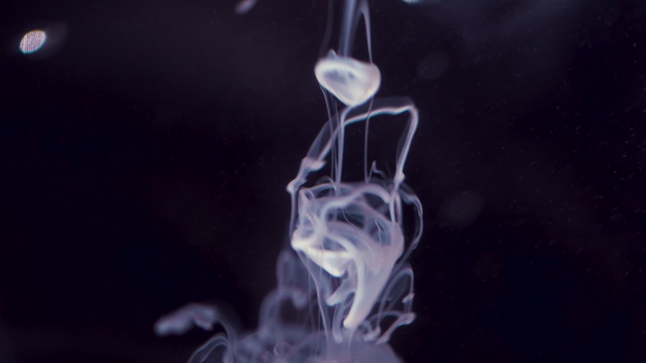 remolino de tinta abstracto