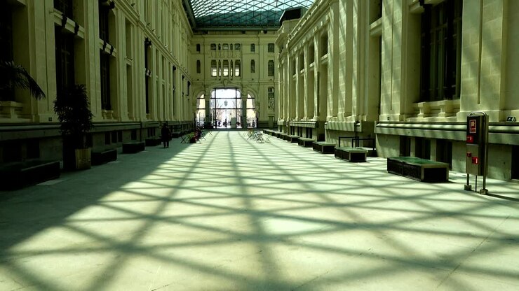 Architettura di Madrid e minimalismo. Spagna.