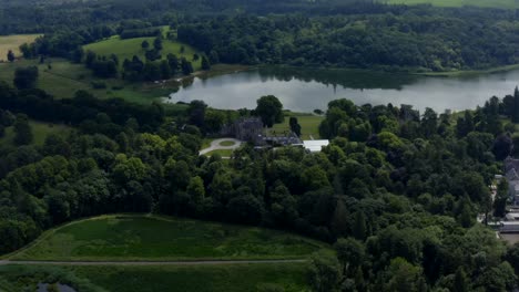 castillo leslie, glaslough, monaghan, irlanda, julio de 2021