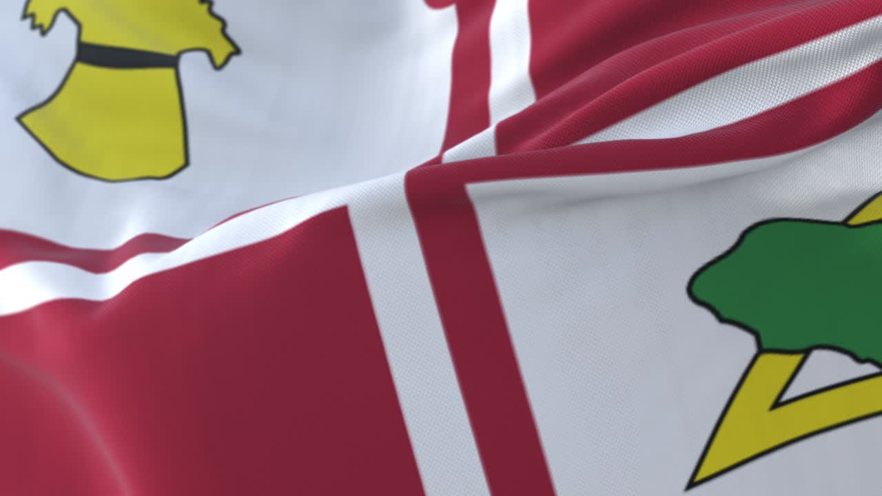 bandera del condado de howard, estado de maryland, estados unidos de américa - bucle