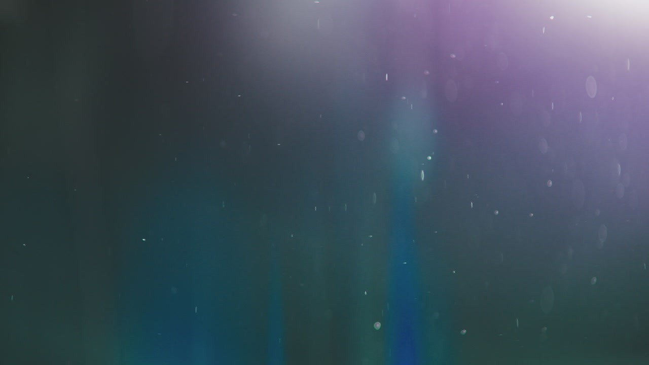 추상적인 렌즈 플레어와 보케