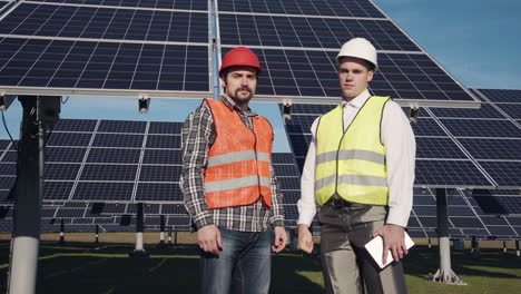 solar panel workers