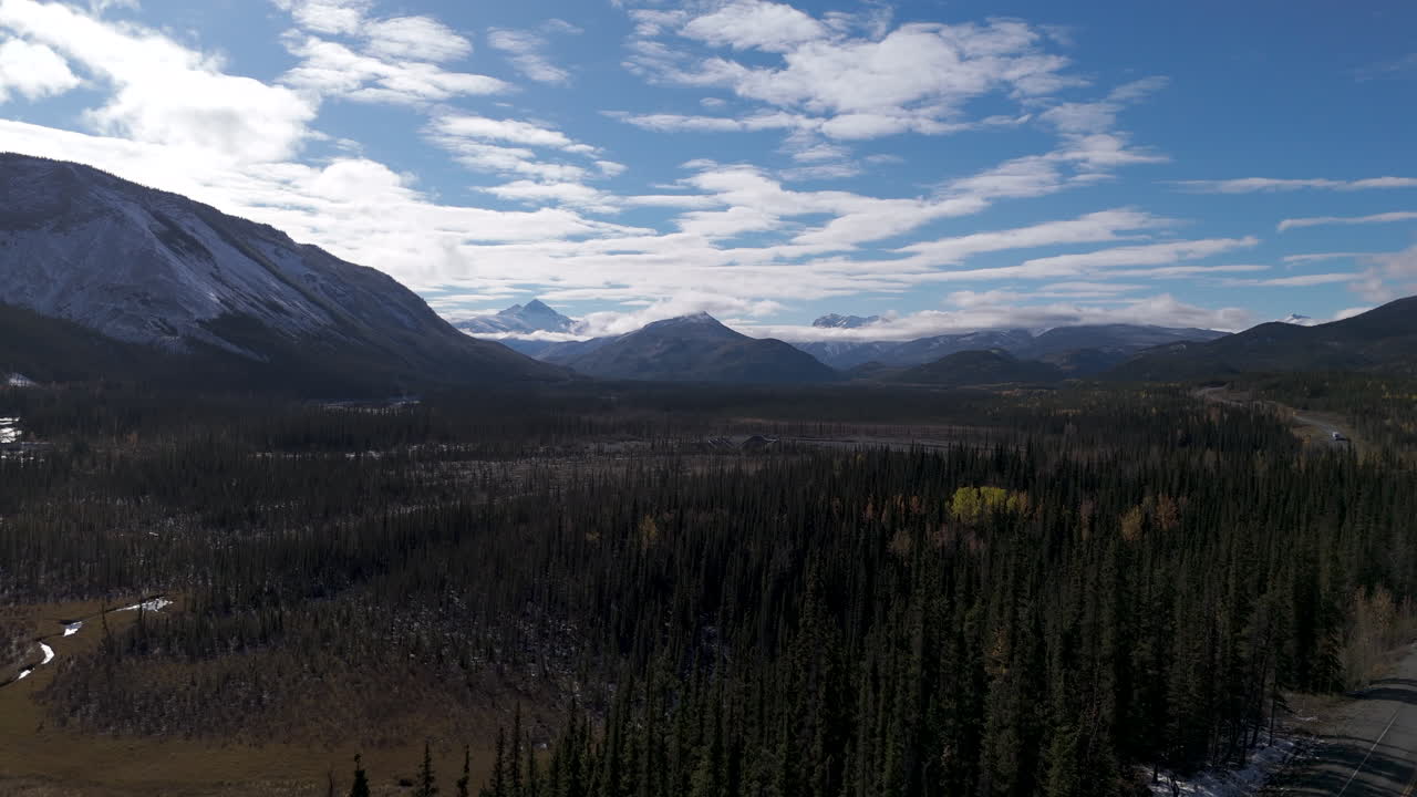Majestic mountains stretch across Northern BC’s rugged landscape.