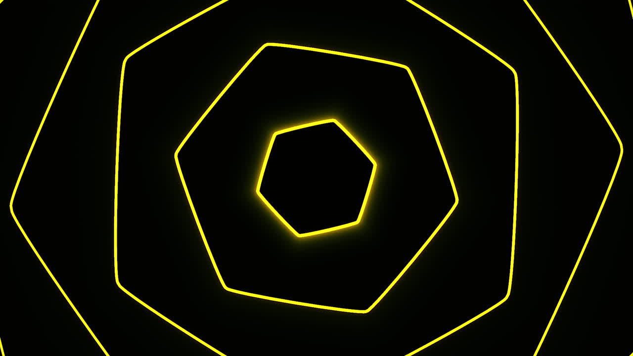 patrón hexagonal resplandeciente abstracto