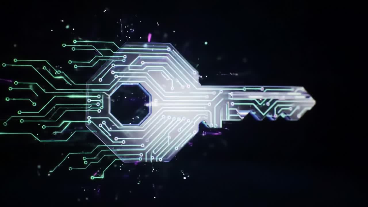 This clip showcases an advanced fingerprint recognition process highlighting its significance in enhancing digital security.