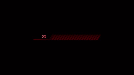 animation colorful loading bar.