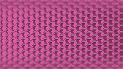 moving technology hexagon pattern background