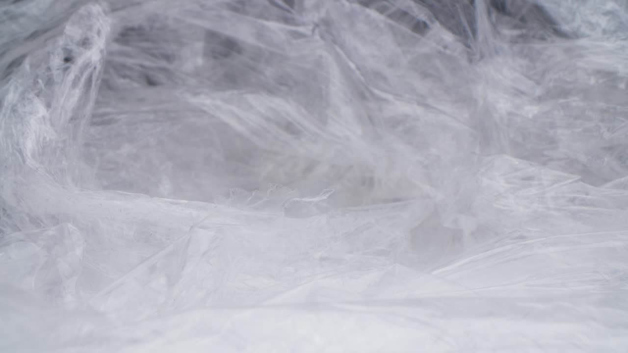 primer plano de residuos plásticos, contaminación de los mares