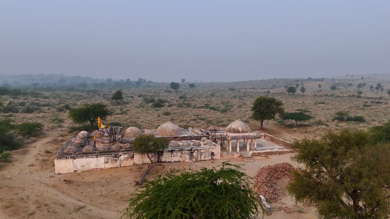 4k Drone Cinematic Gori Temple in Nagarparkar, Pakistan’s Forgotten Jain Treasure
