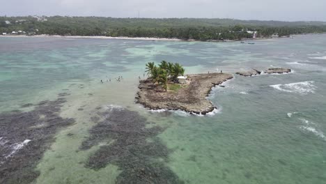 a small island in the caribbean sea