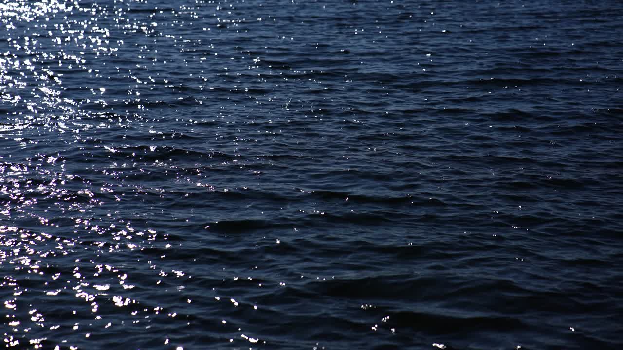 естественный солнечный блеск на воде