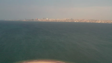 flying over mussulo island, angola, africa 26